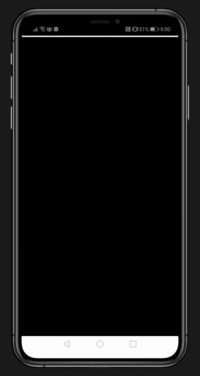 Reszponzív webdesign projektünk mobilnézetes végeredménye